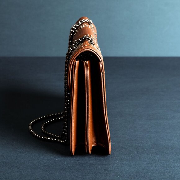 Verano Hill Modish Quilted Shoulder Bag – Brown - Picture 6 of 6